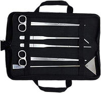 Aquascaping Tools 5 in 1 Kit - Stainless Steel Aquarium Plant Tools Set