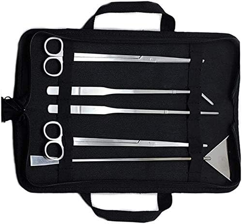 Aquascaping Tools 5 in 1 Kit - Stainless Steel Aquarium Plant Tools Set