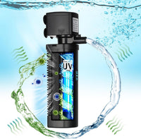 UV Aquarium Filter - Green Clean Machine with Submersible Pump