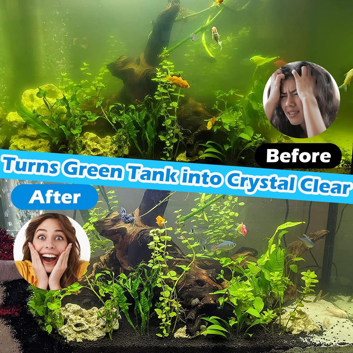 UV Aquarium Filter - Green Clean Machine with Submersible Pump