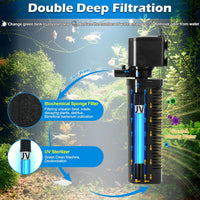 UV Aquarium Filter - Green Clean Machine with Submersible Pump