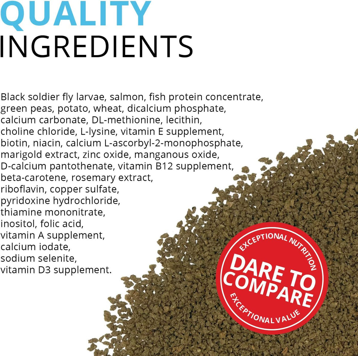 Bug Bites Tropical Fish Food - Insect-Based Formula with Black Soldier Fly Larvae