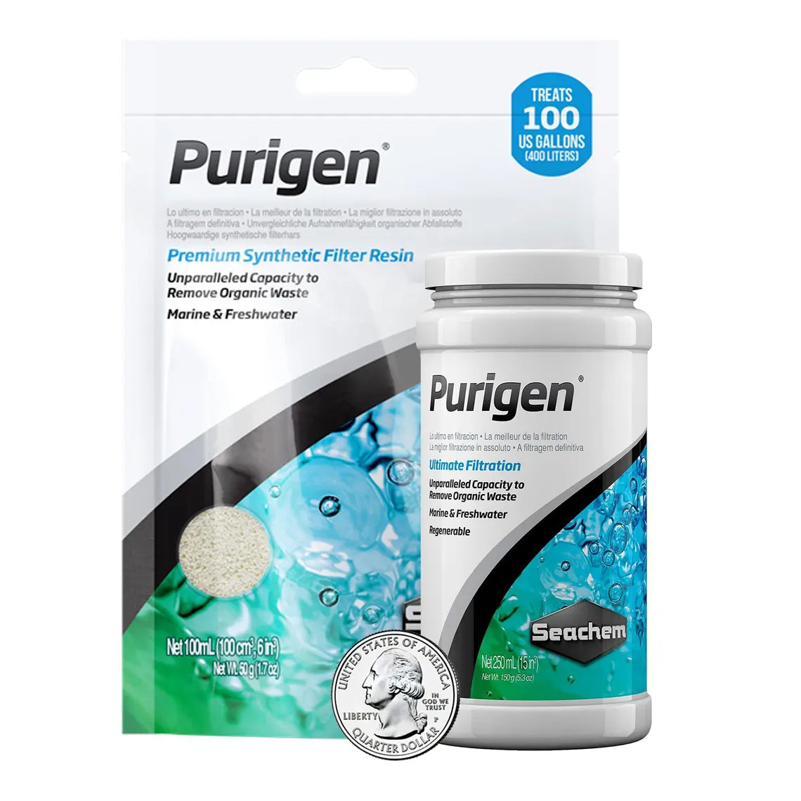 Purigen Organic Filtration Resin - Fresh and Saltwater